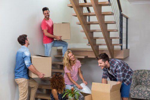 Professional house removals in Bow with careful loading