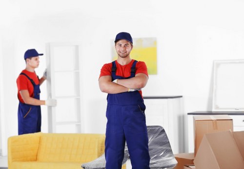Local man and van service helping with a Bow flat move