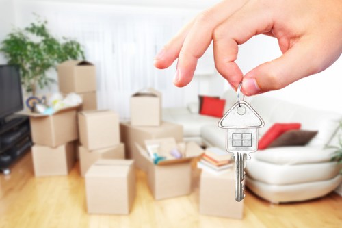 Commercial moving van support for Bow businesses relocating equipment and stock