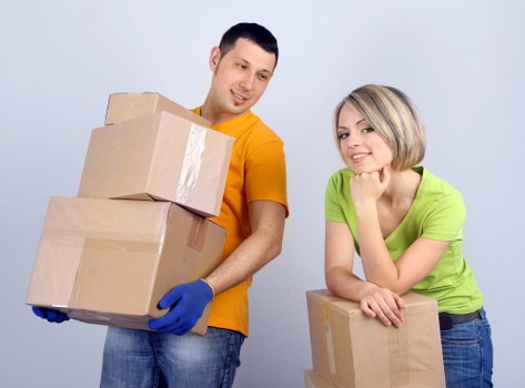 Residential furniture move using a moving van in Bow for flat and house removals