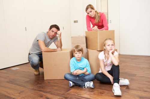 Business relocation and delivery support with a van in Bow