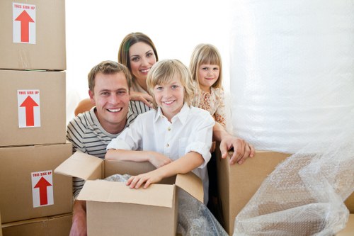Removal van service for office and commercial moves in Bow