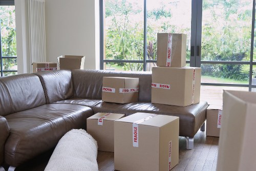 Local removals vehicle supporting a business move in Bow